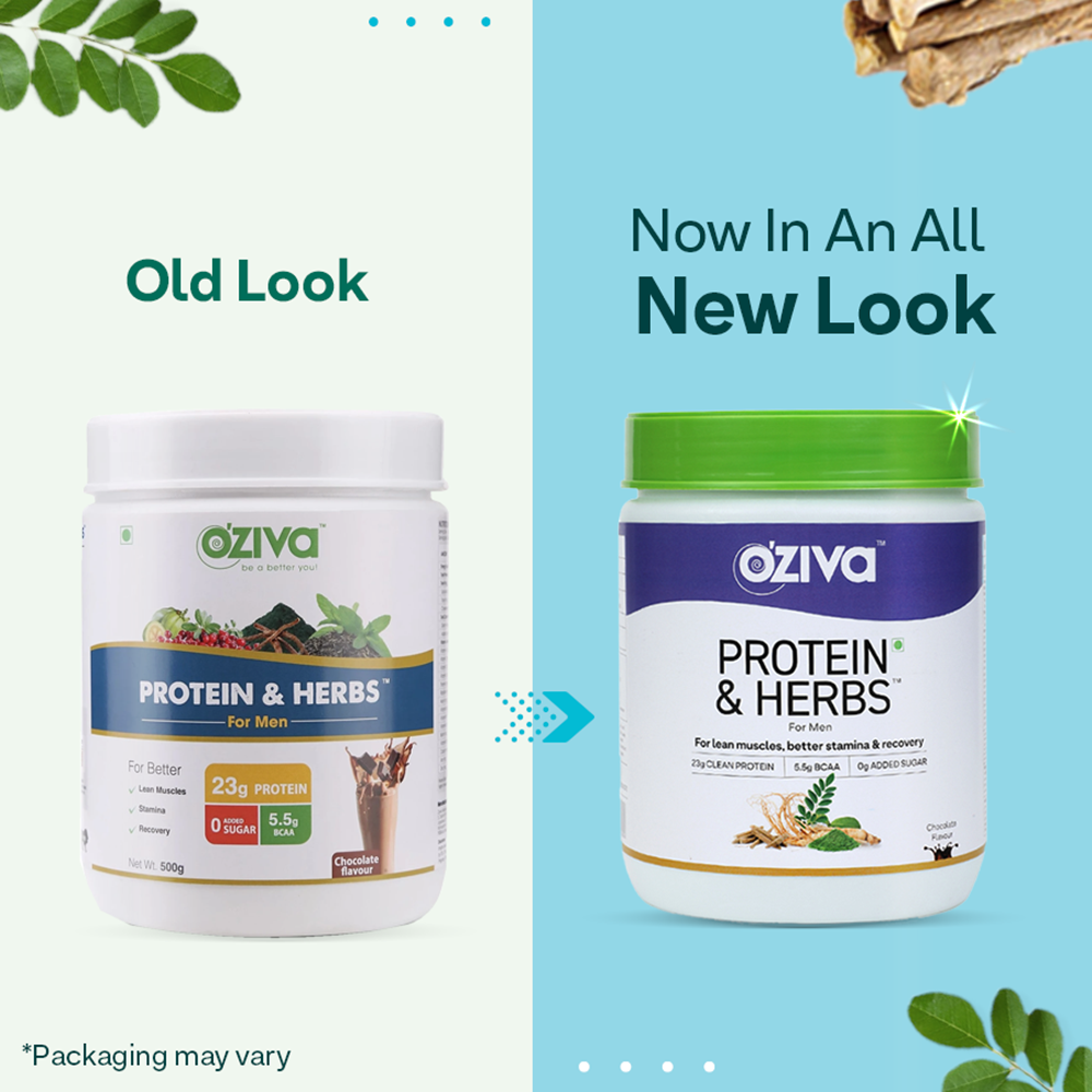 OZiva Protein & Herbs for Men OZiva