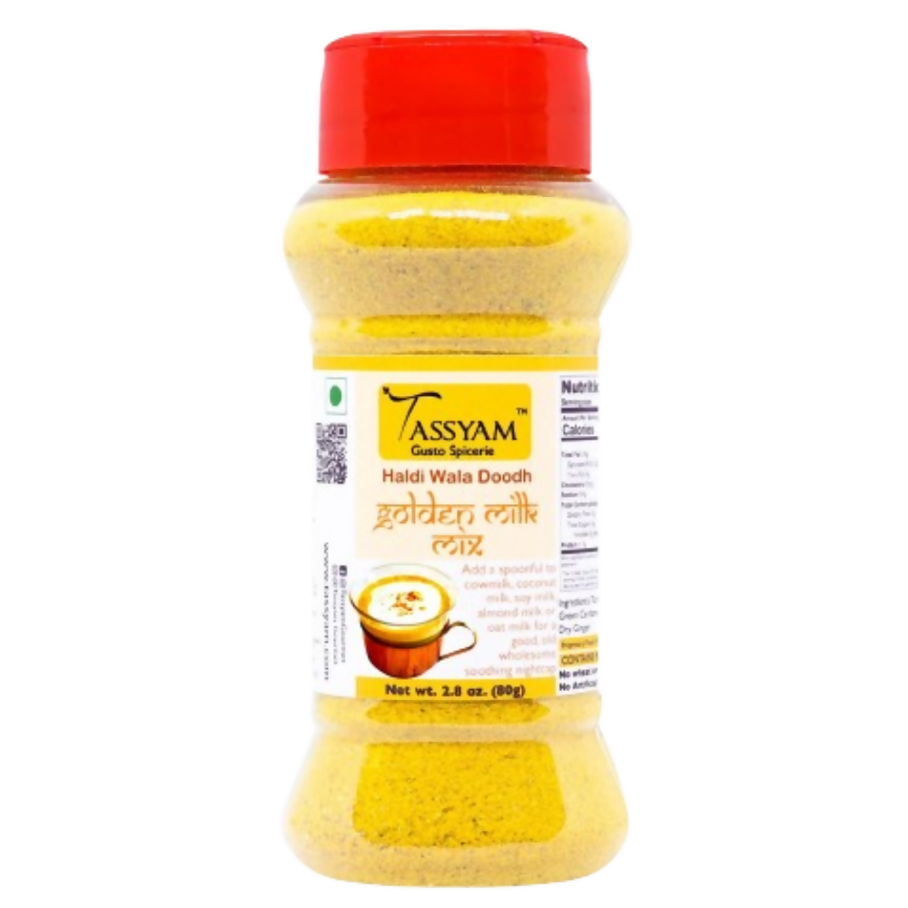 Tassyam Organics Golden Milk Turmeric Latte (unsweetened) - Safuron