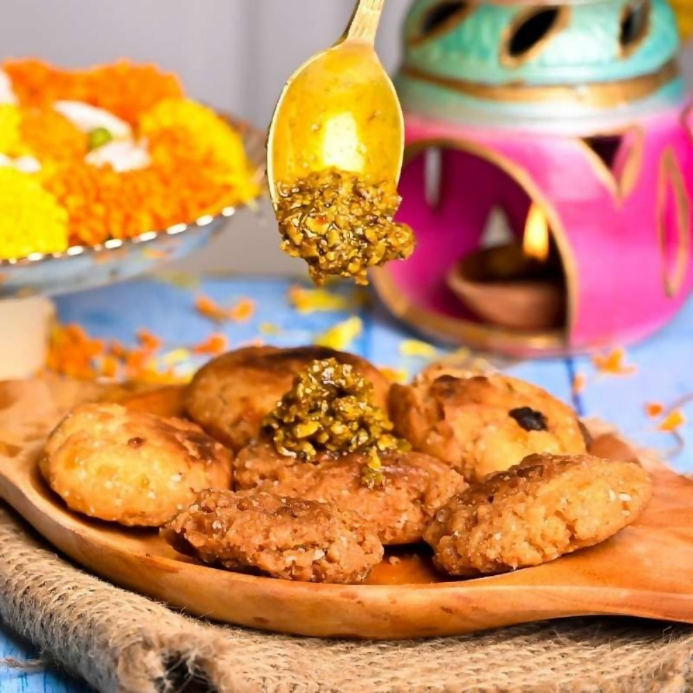 Jhaji Store Oal Ginger Chilli Mix Pickle Jhaji