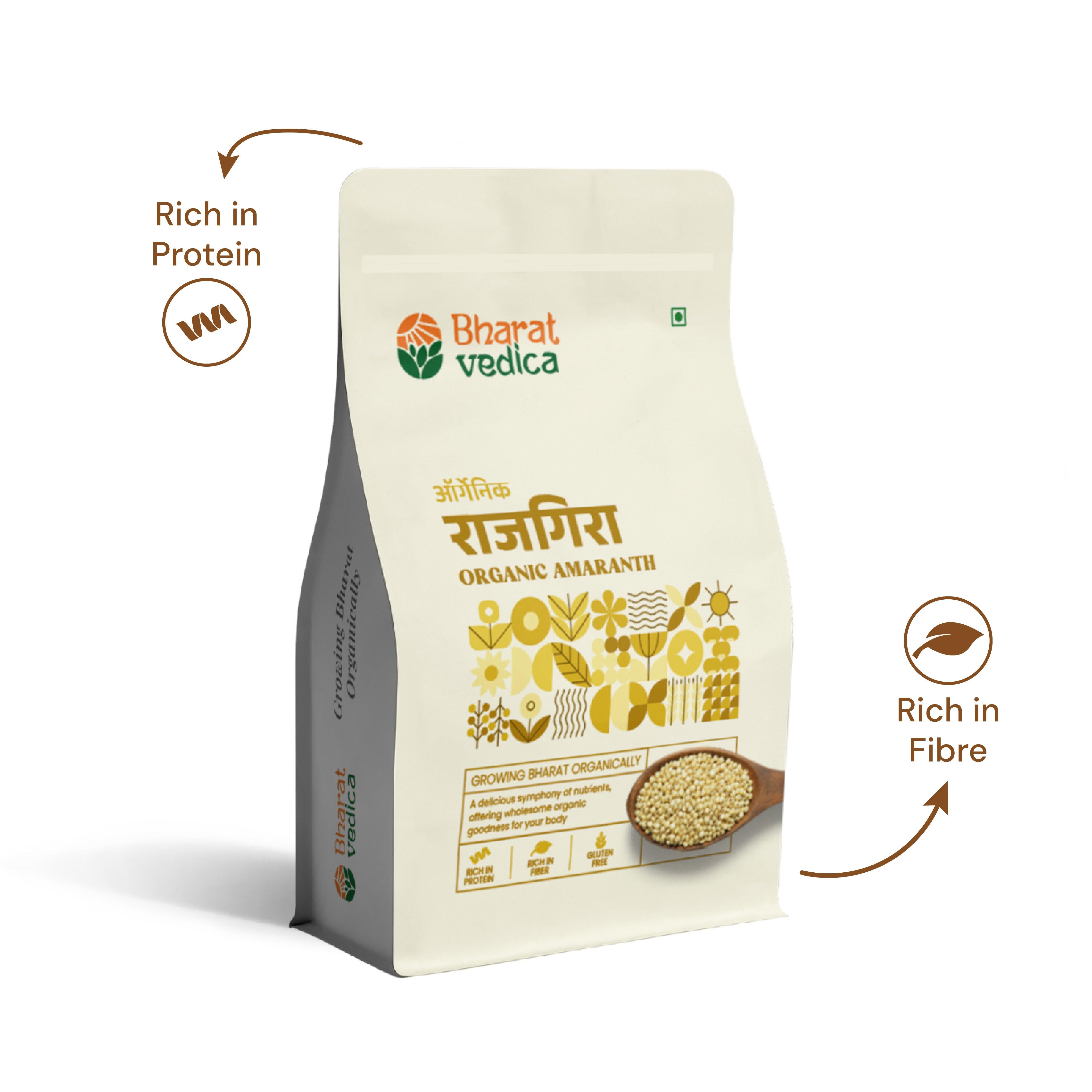 Bharat Vedica Organic Amaranth - Organic Rajgira Bharat Vedica