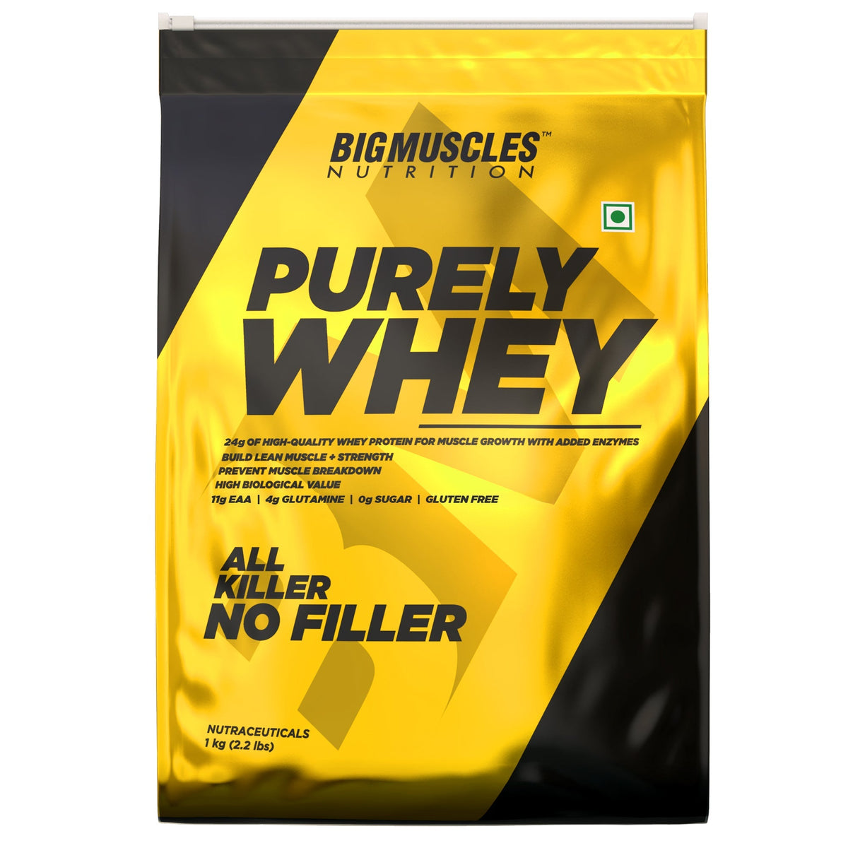 Big Muscles Nutrition Purely Whey - Dista