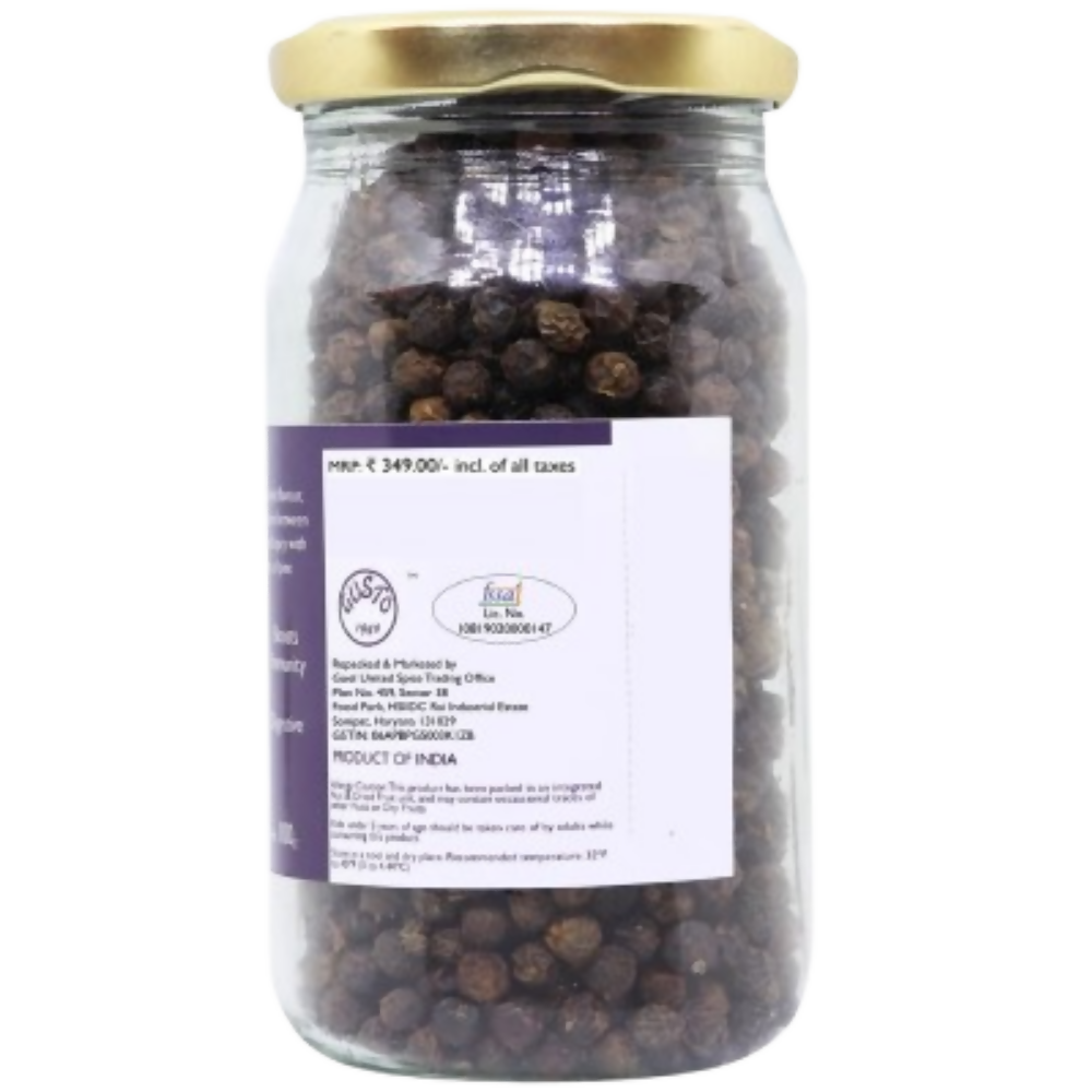 Tassyam Organics Fine Black Peppercorn Tassyam Organics