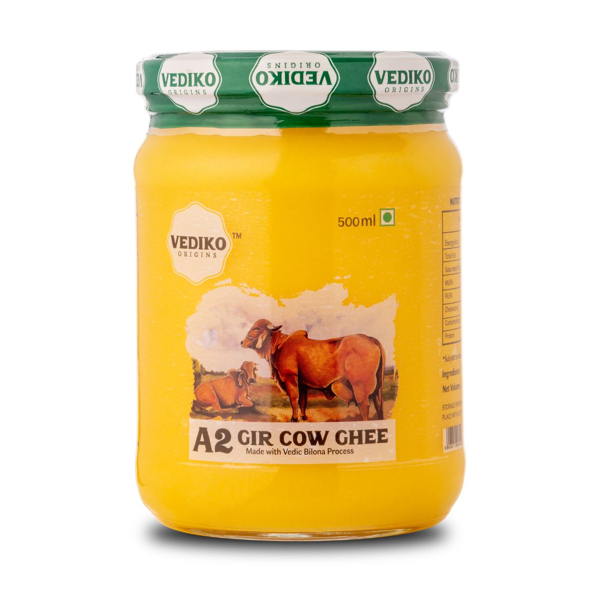 Vediko Origins A2 Gir Cow Ghee - Safuron