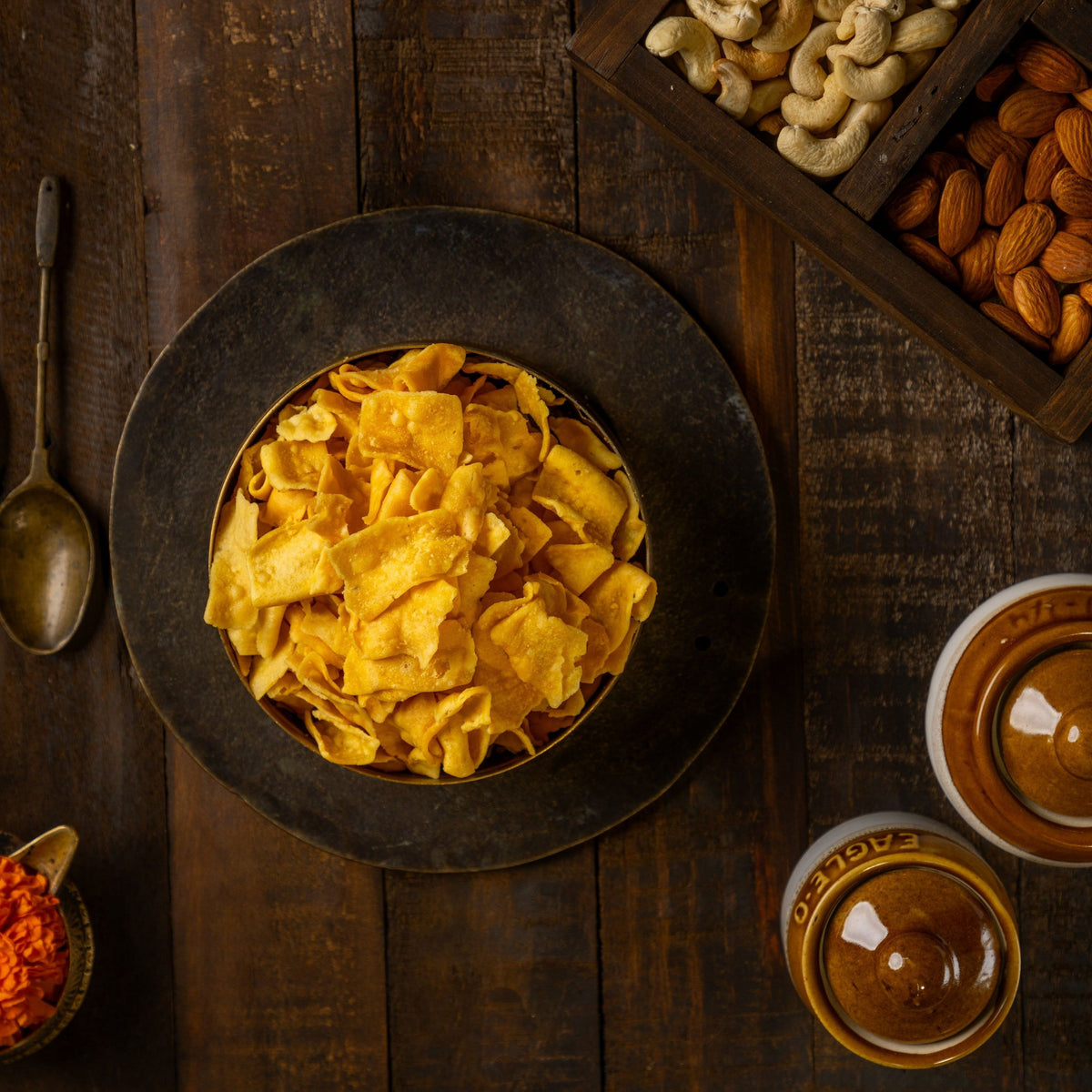 Almond House Papdi - Safuron