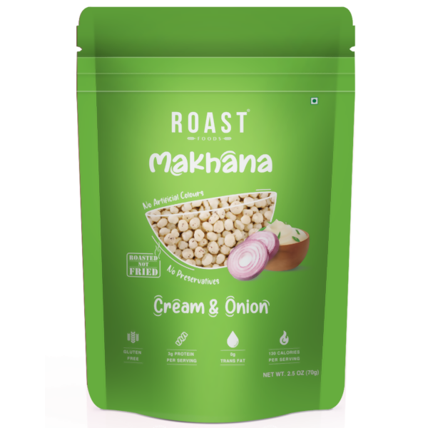 Roast Foods Makhana Cream & Onion Roast Foods