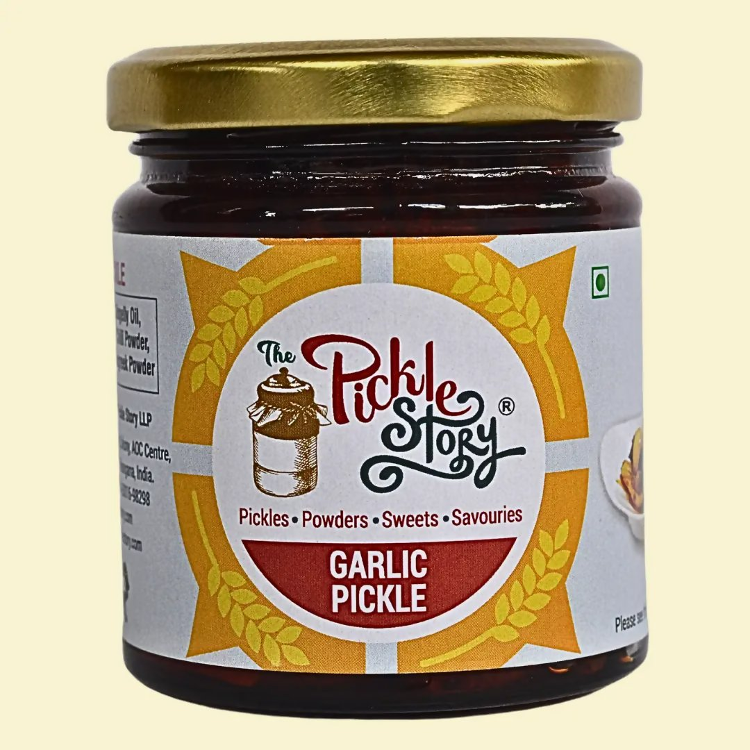 The Pickle Story Garlic Pickle (Lahsun Ka Achar) The Pickle Story