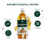 Organic Mandya Cold Pressed - Groundnut Oil Organic Mandya