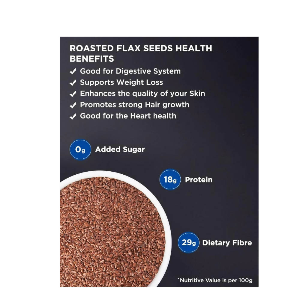 True Elements Roasted Flax Seeds True Elements