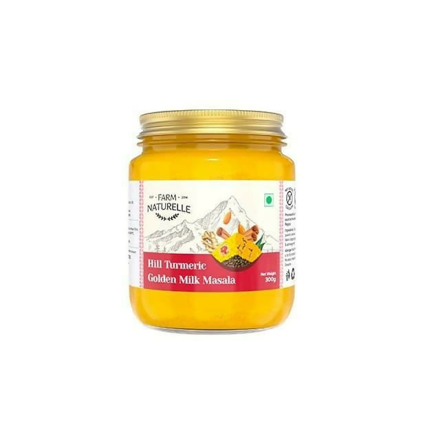 Farm Naturelle Golden Milk Masala - Turmeric Latte Blend with Spices - Safuron