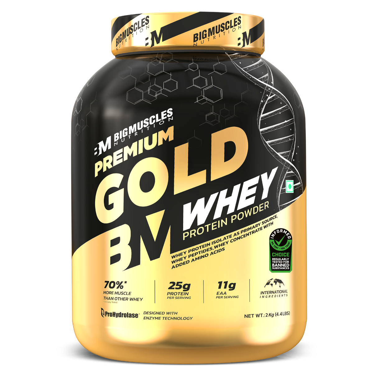 Big Muscles Nutrition Premium Gold Whey Protein Big Muscles Nutrition