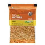Pro Nature Organic Tur Dal (Unpolished) Pro Nature