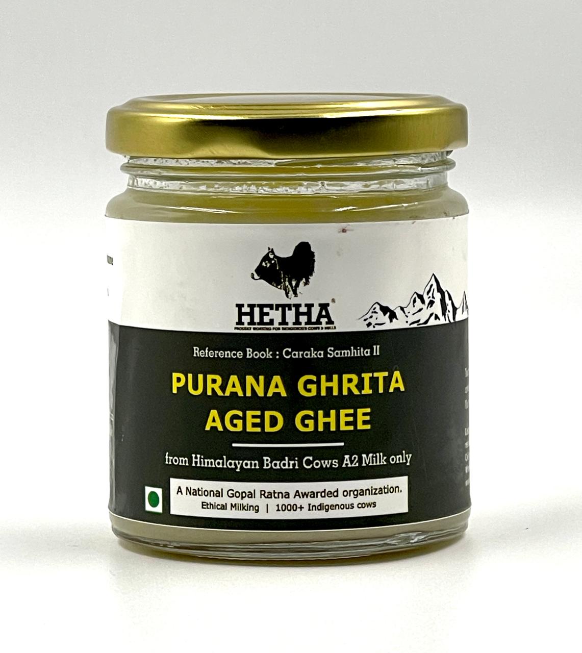 Hetha Purana Ghrita Aged Ghee From Himalayan Badri Cows A2 Milk - Safuron