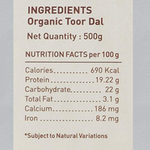 Pure & Sure Organic Toor Dal Pure & Sure