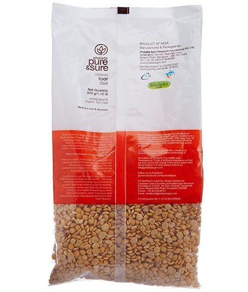 Pure & Sure Organic Toor Dal Pure & Sure