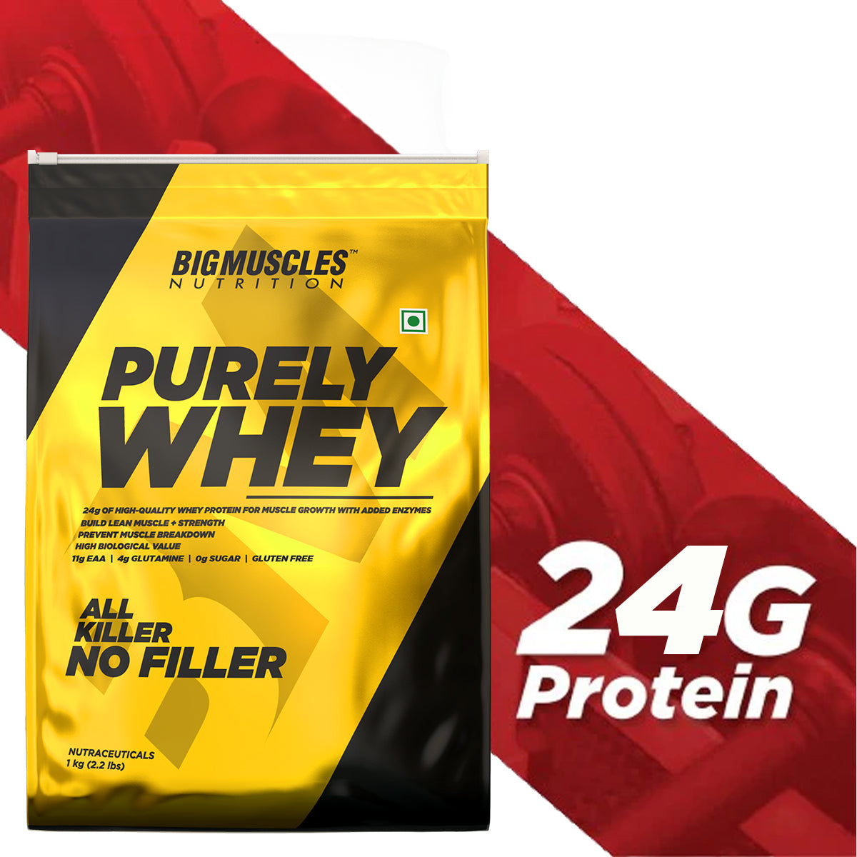 Big Muscles Nutrition Purely Whey Big Muscles Nutrition