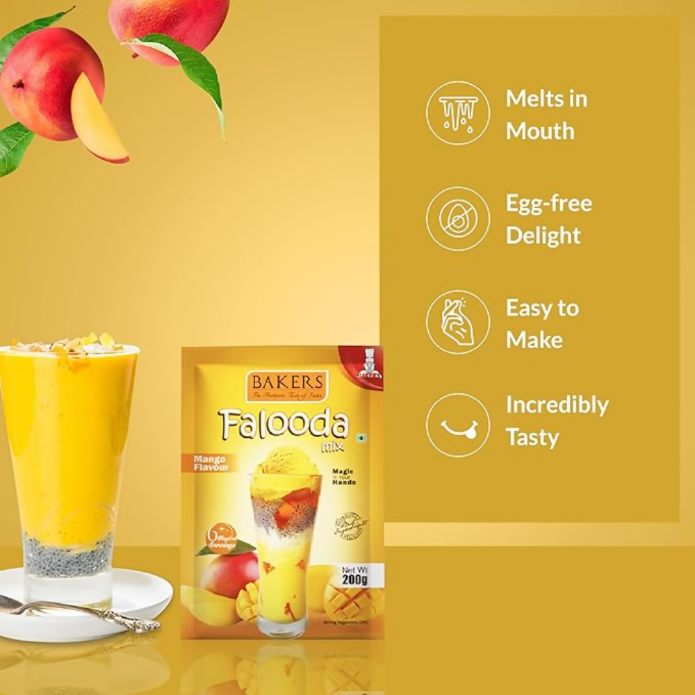 BAKERS Mango Flavored Falooda Mix BAKERS