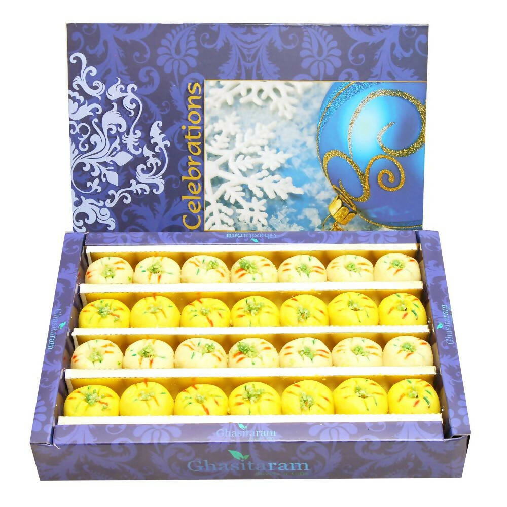 Ghasitaram Sugarfree Mawa Peda Sweet Box - Safuron