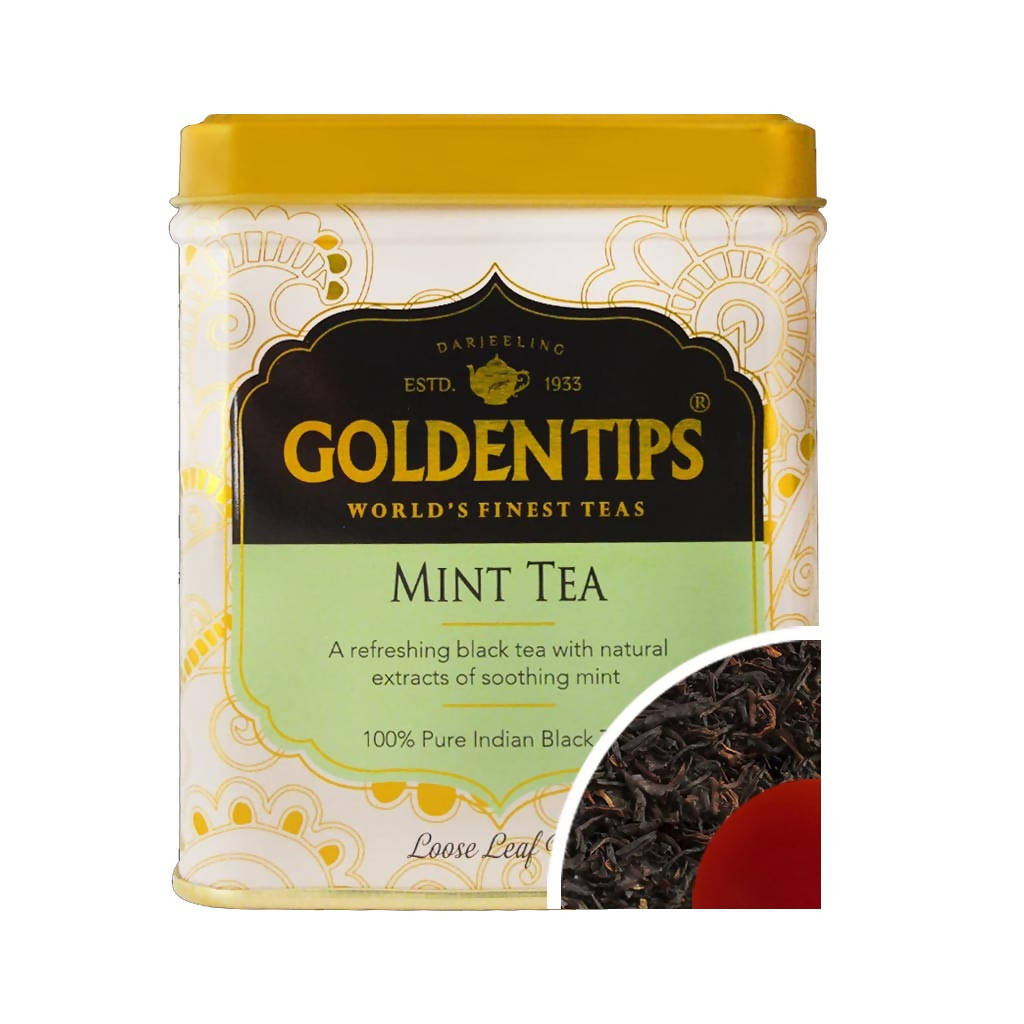 Golden Tips Loose Leaf Black Tea - Tin Can - Safuron