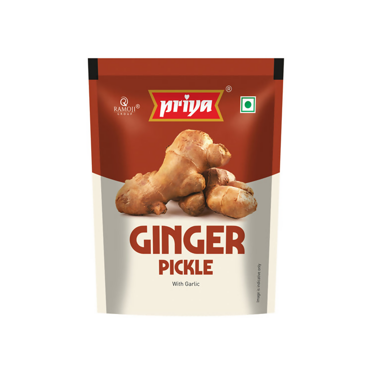 Priya Ginger Pickle with Garlic Sachet - Safuron