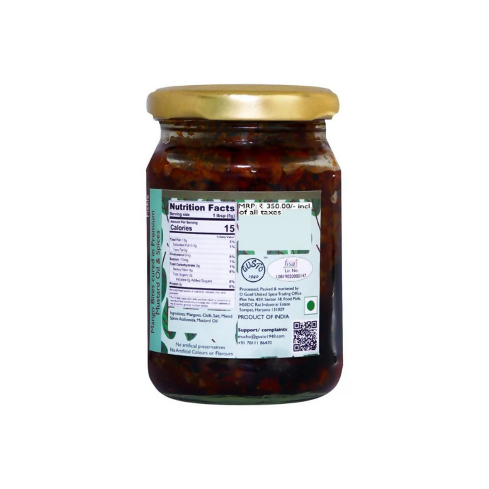 Tassyam Organics Mango Masala Pickle Tassyam Organics