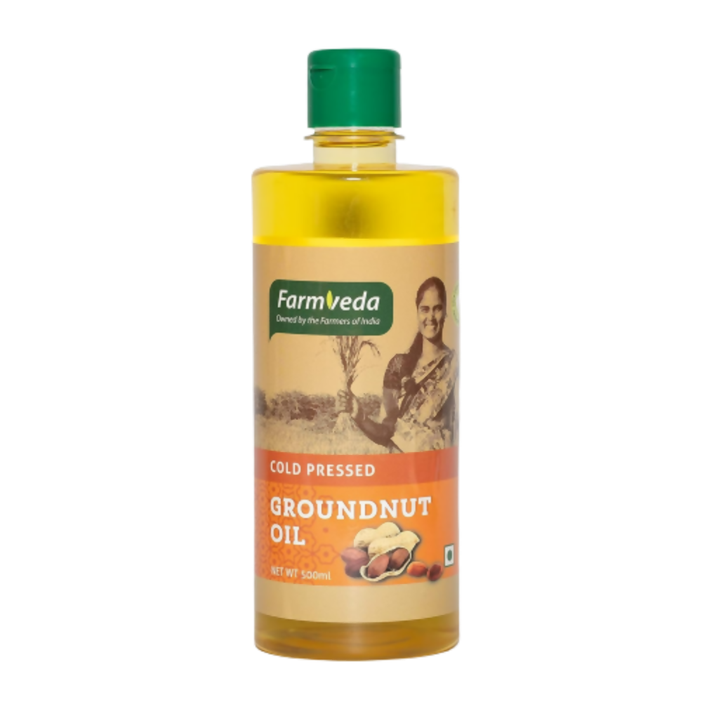 Farmveda Cold Pressed Groundnut Oil - Safuron