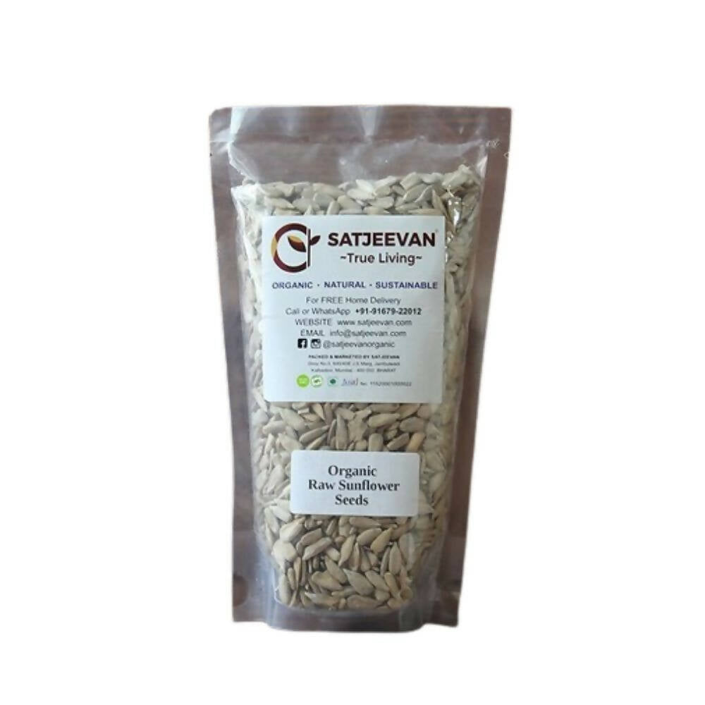 Satjeevan Organic Raw Sunflower Seeds Satjeevan