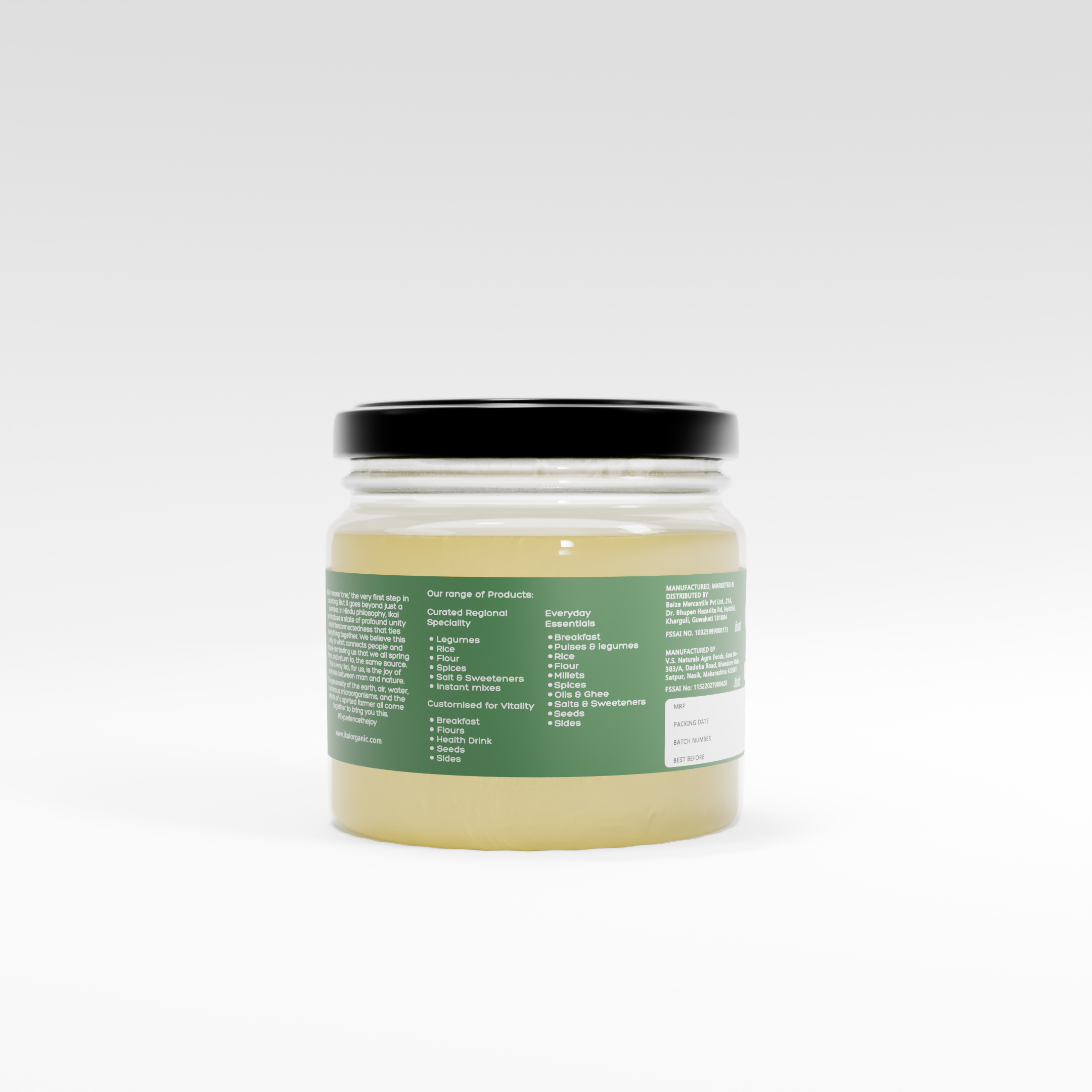 IKAI Organic Desi Cow Ghee IKAI