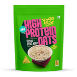 Yoga Bar High Protein Oats - Combo Flavors: Korean Fire, Mum's Masala, Dark Chocolate, Fruit Nuts Seeds, Kesar Pista Kulfi, Banana Creme, Filter Kappi Yoga Bar