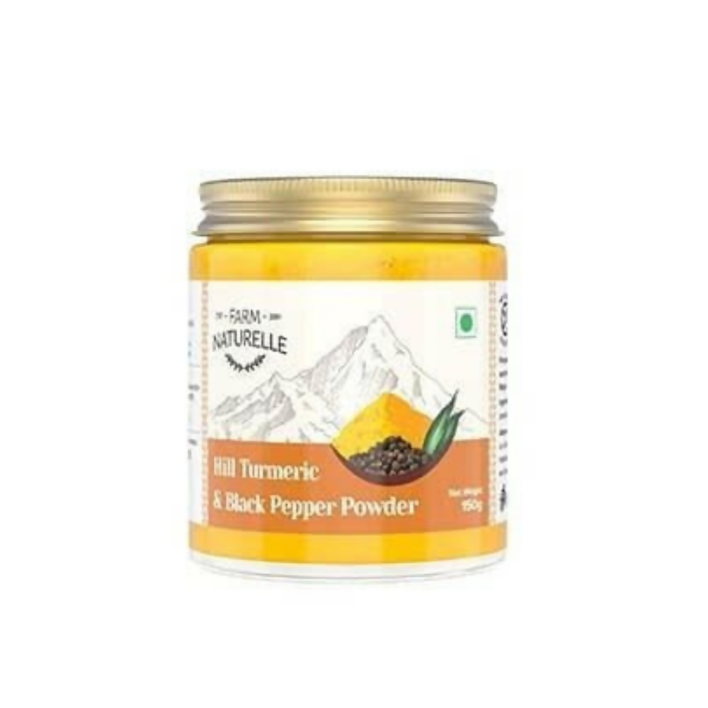 Farm Naturelle Mountain Turmeric Powder High Curcumin with Black Pepper - Safuron
