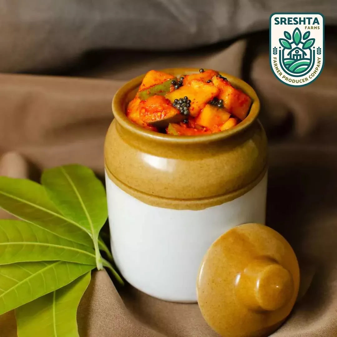 Sreshta Farms Spicy Mango Pickle Sreshta Farms