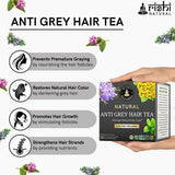Rishi Natural Anti Grey Hair Herbal Tea Rishi Natural