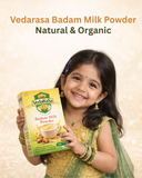 VedaRasa Badam Milk Powder Instant Almond Drink Mix VedaRasa