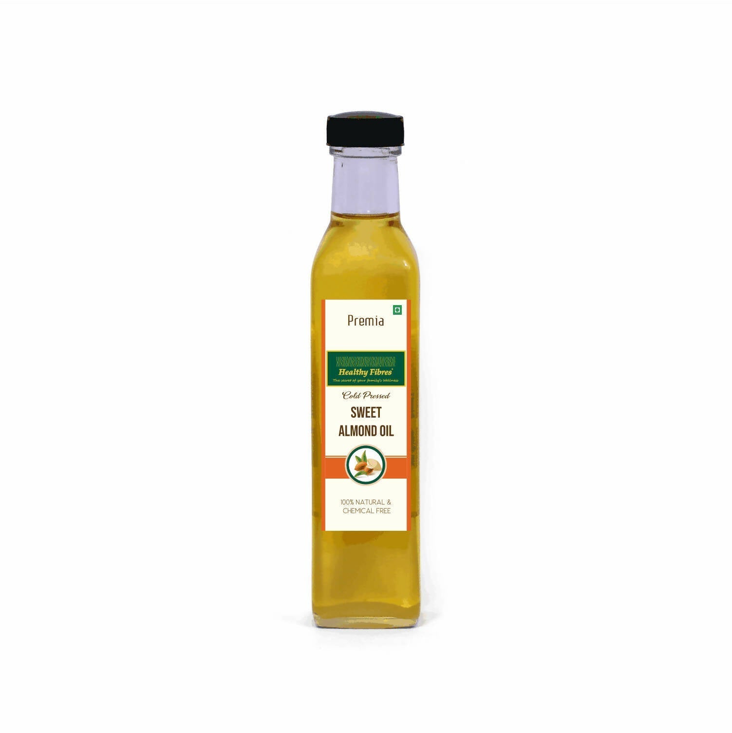 Healthy Fibres Cold Pressed Sweet Almond Oil Healthy Fibres
