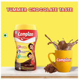 Complan Nutrition and Health Drink Royale Chocolate Jar - Flavourful Nutritious Drink, 100% Milk Protein, Improves Childrens Immune System Complan