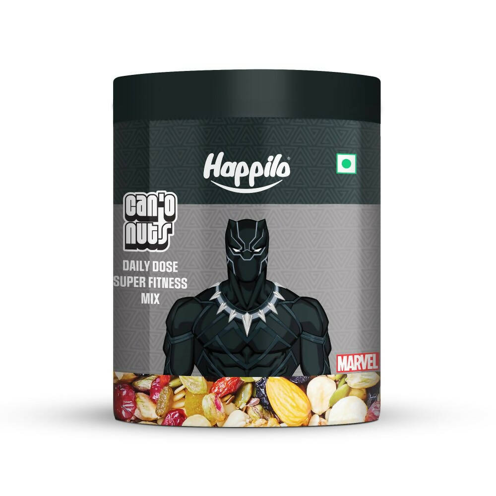Happilo Daily Dose Super Fitness Mix-Marvel Black Panther Edition - Safuron
