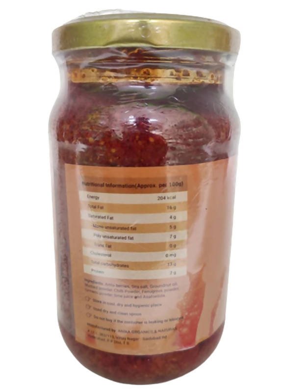 Anika Amla Pickle Anika Organics & Naturals