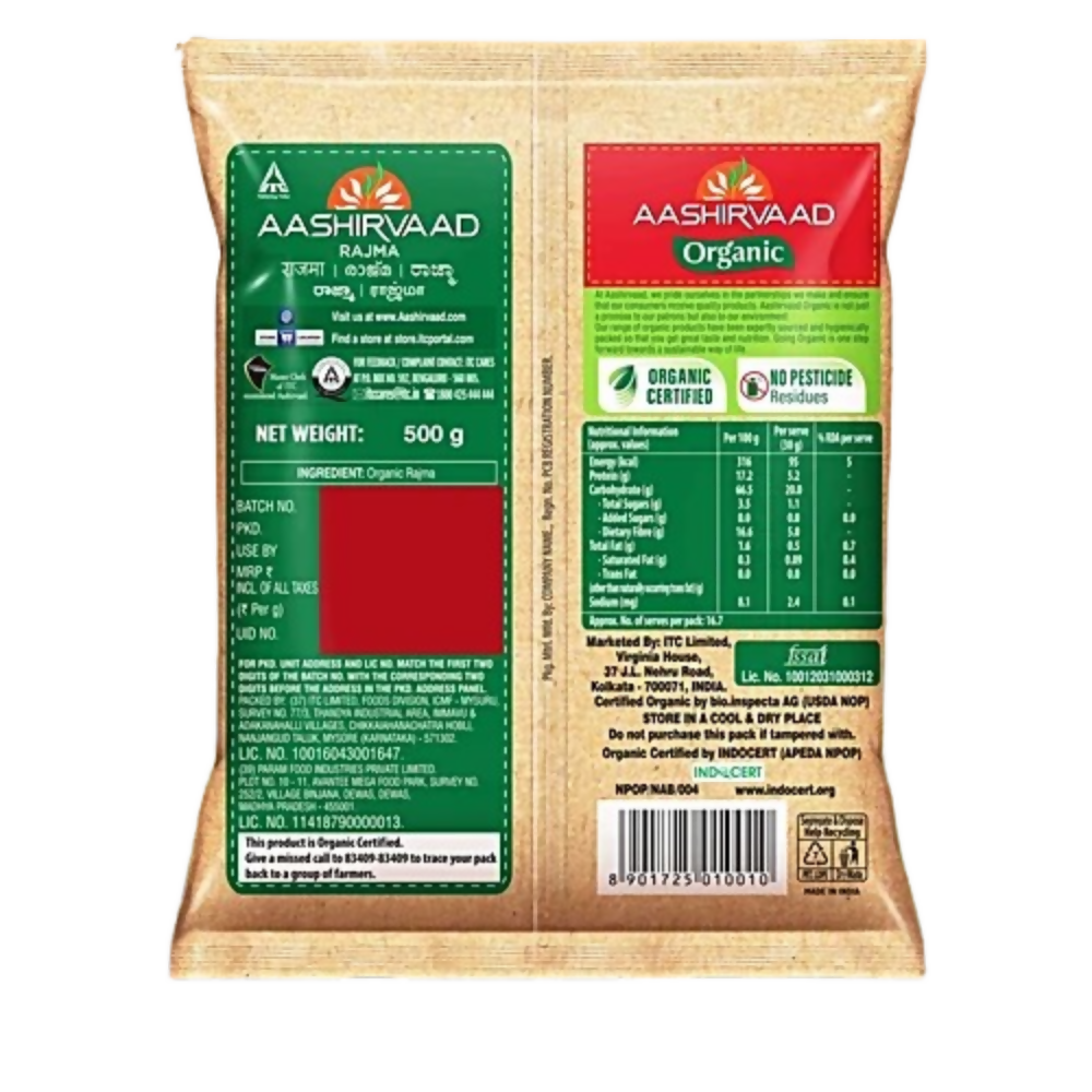 Aashirvaad Organic Rajma Aashirvaad