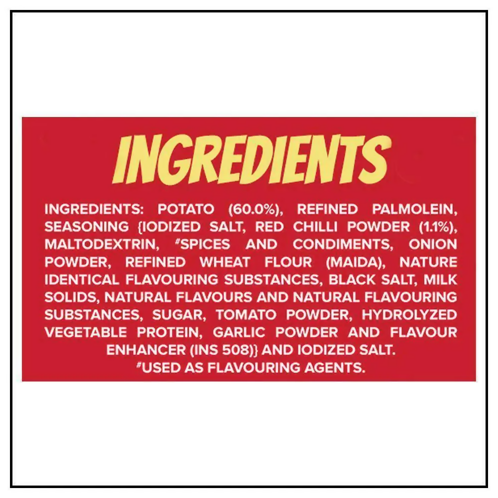 Bingo Original Chilli Sprinkled Potato Chips Bingo