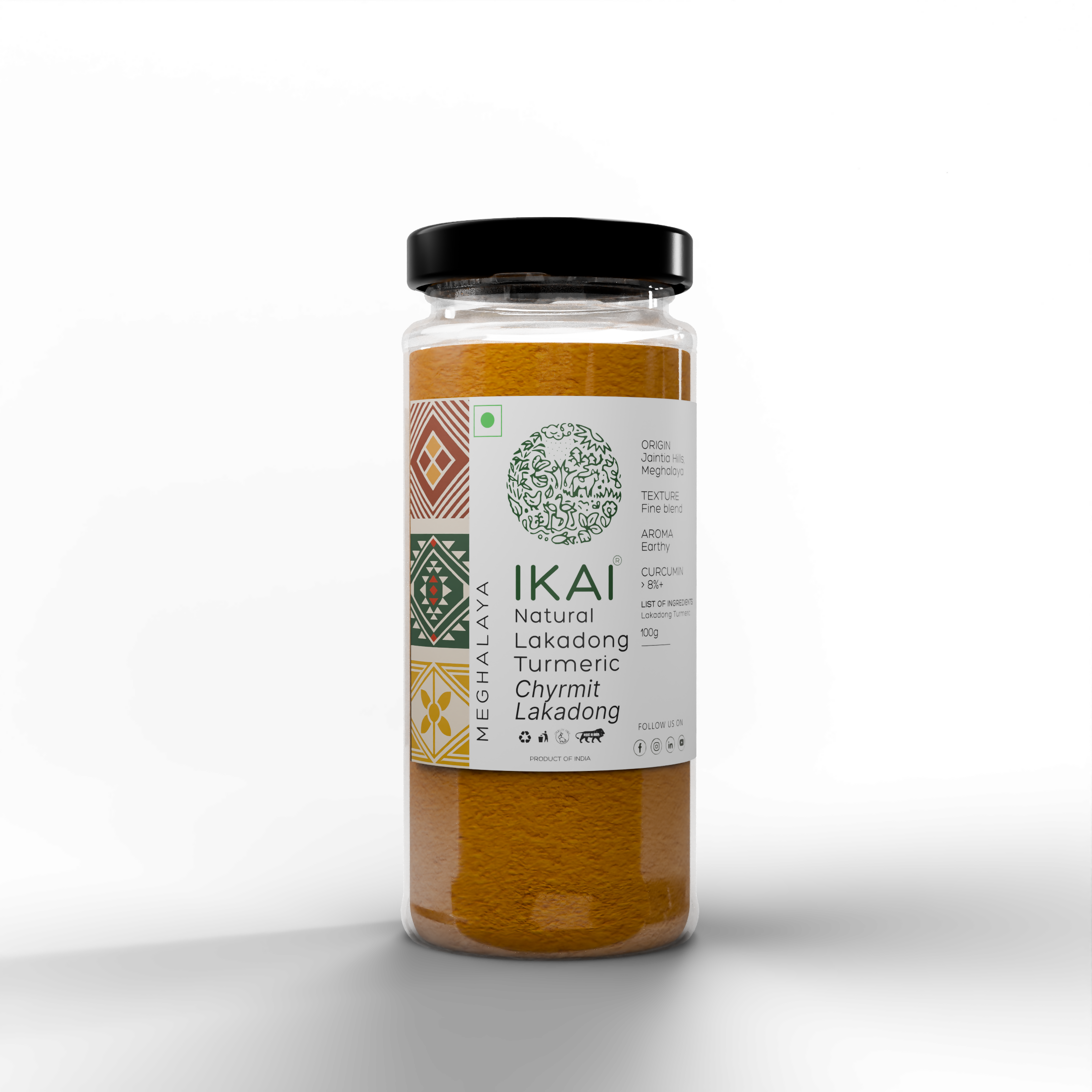 IKAI Natural Lakadong Turmeric IKAI