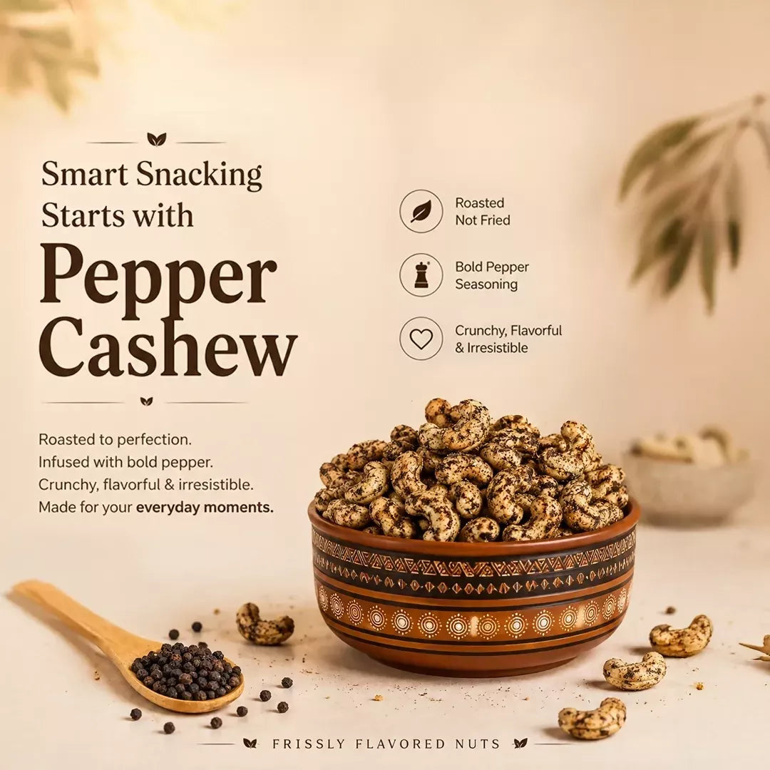 Frissly Organics Pepper cashew Frissly Organics