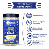 Nutriorg Certified Organic Steelcut Oats Nutriorg