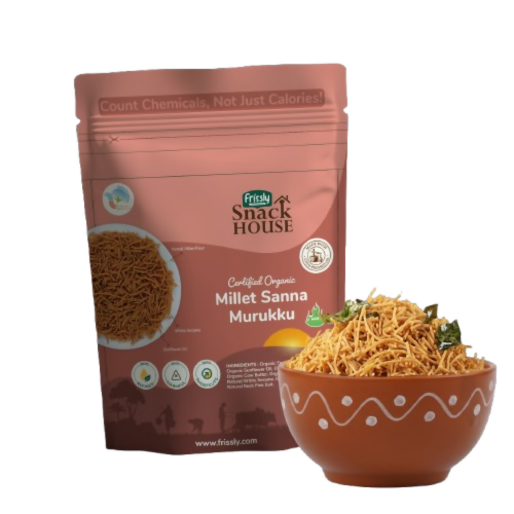 Frissly Organics Millet Sanna Murukku - Dista