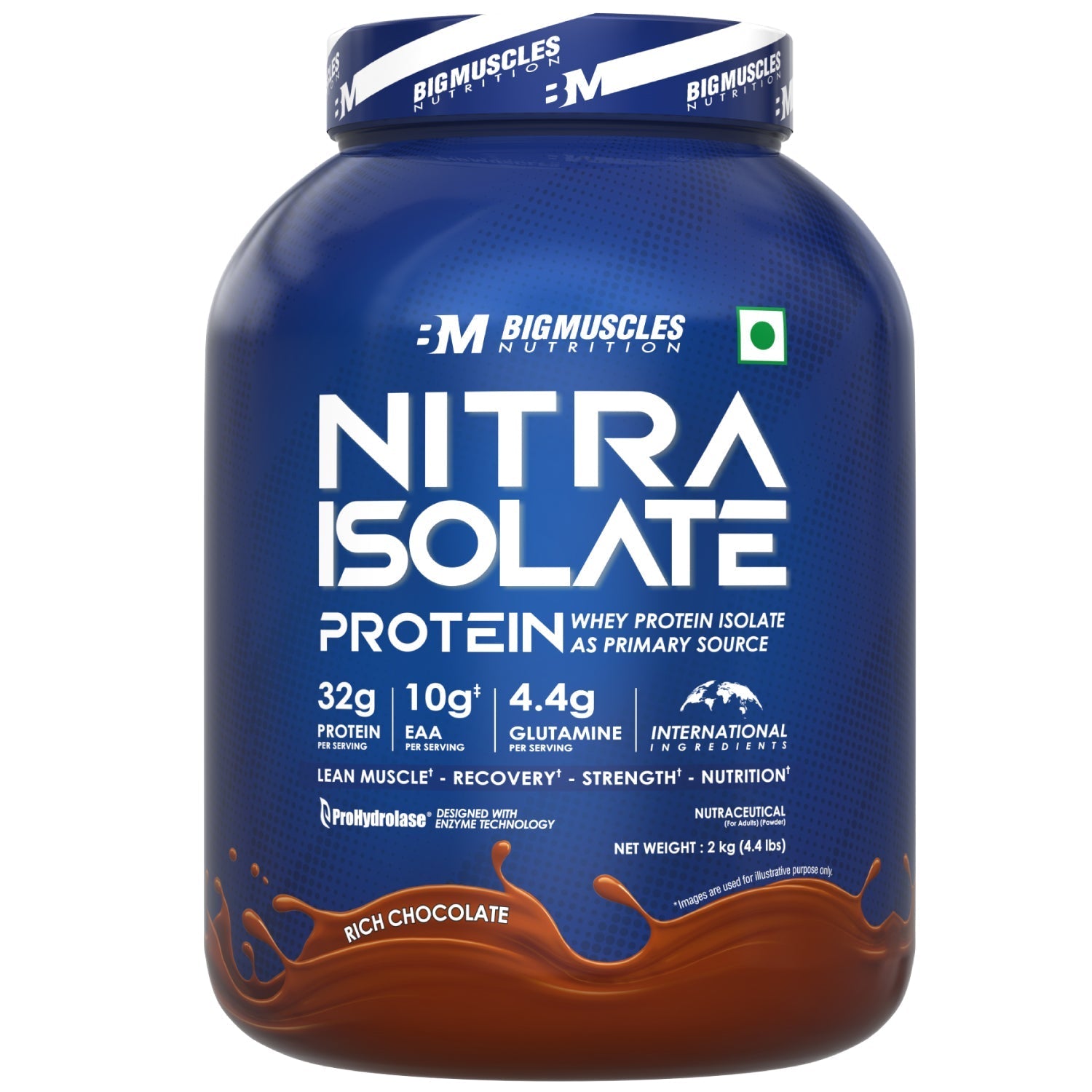 Big Muscles Nutrition Nitra Isolate Whey Protein - Dista
