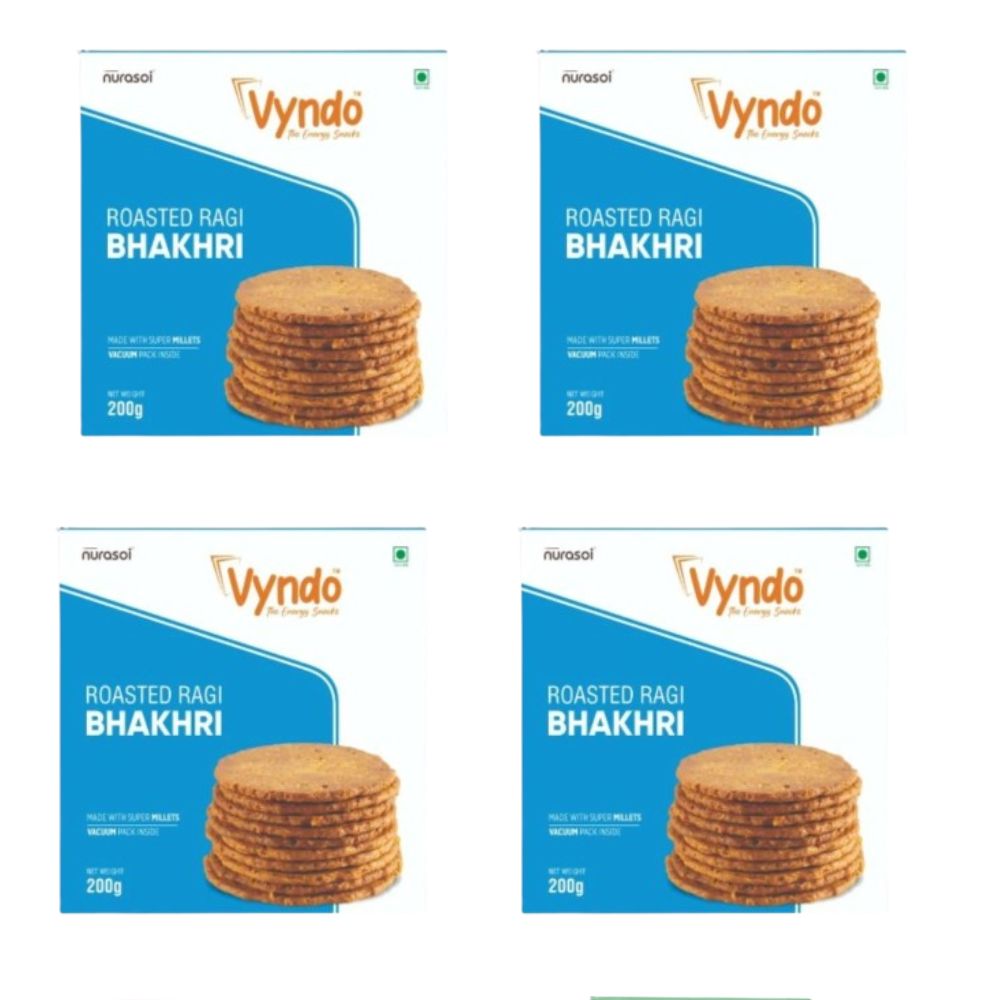 Vyndo Roasted Ragi Bhakhri - Safuron