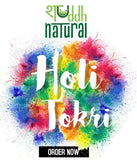 Shuddh Natural Ubtan Based Herbal Gulal, Ayurvedic Thandai Powder, Honey | Holi Gift Hamper Shuddh Natural