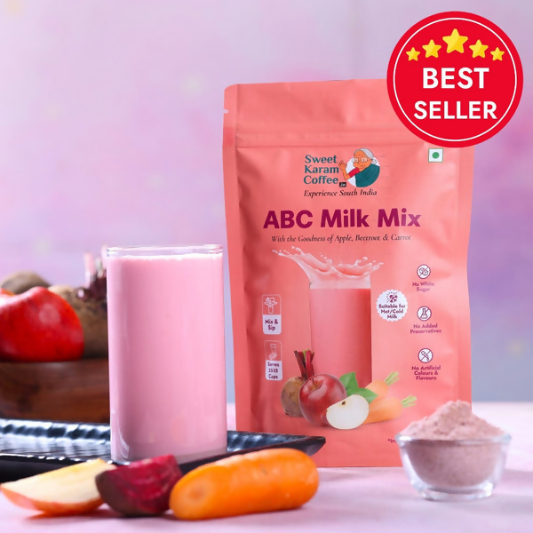Sweet Karam Coffee ABC (Apple, Beetroot, Carrot) Milk Mix Sweet Karam Coffee