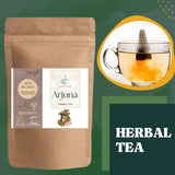 Satvi Wellness Arjuna herbal tea | Terminalia Arjuna tea bag | Natural ingredients | Herbal tea Satvi Wellness