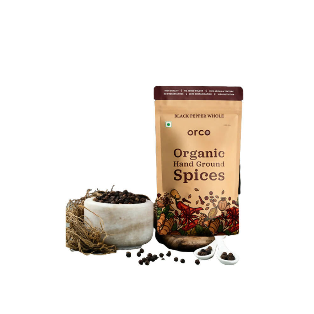 Orco Organic Black Pepper Whole - Safuron
