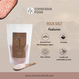 Conscious Food Rock Salt (Saindhav) Conscious Food