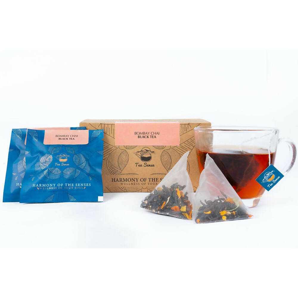 Tea Sense Bombay Cutting Masala Chai Bags Box Tea Sense